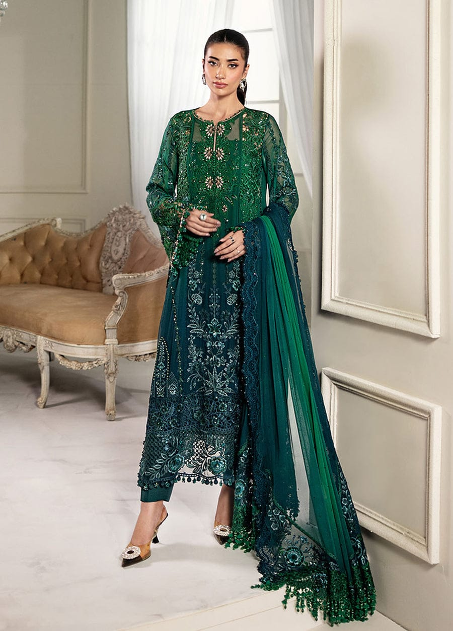 Maria B Mbroidered Chiffon 3-Piece Suit (MPC-25-106)